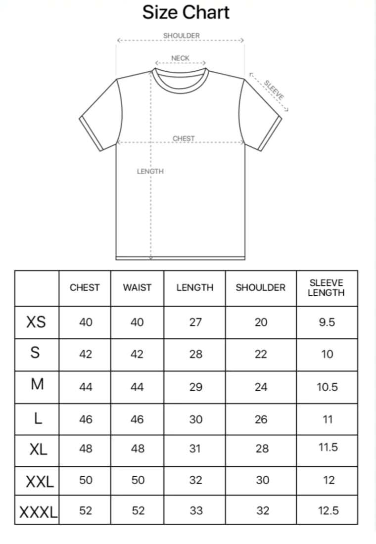 Classic Chaos Oversized Tee