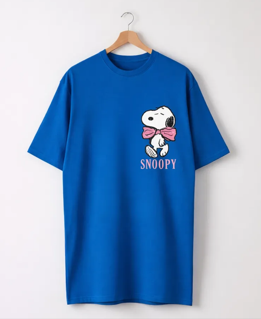 Bloom with Snoopy Oversized Tee
