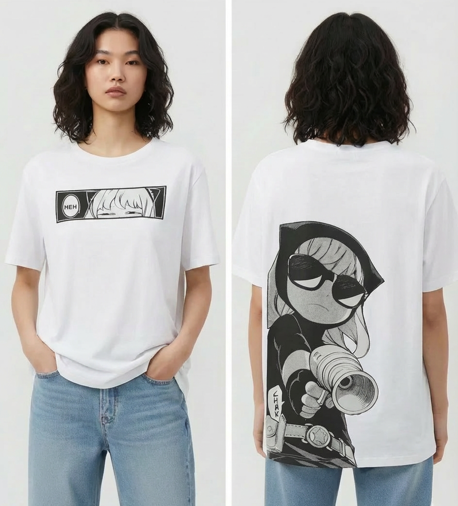 Cute Chaos Anya Oversized Tee