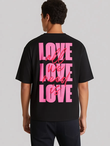Love Loud Oversized tee