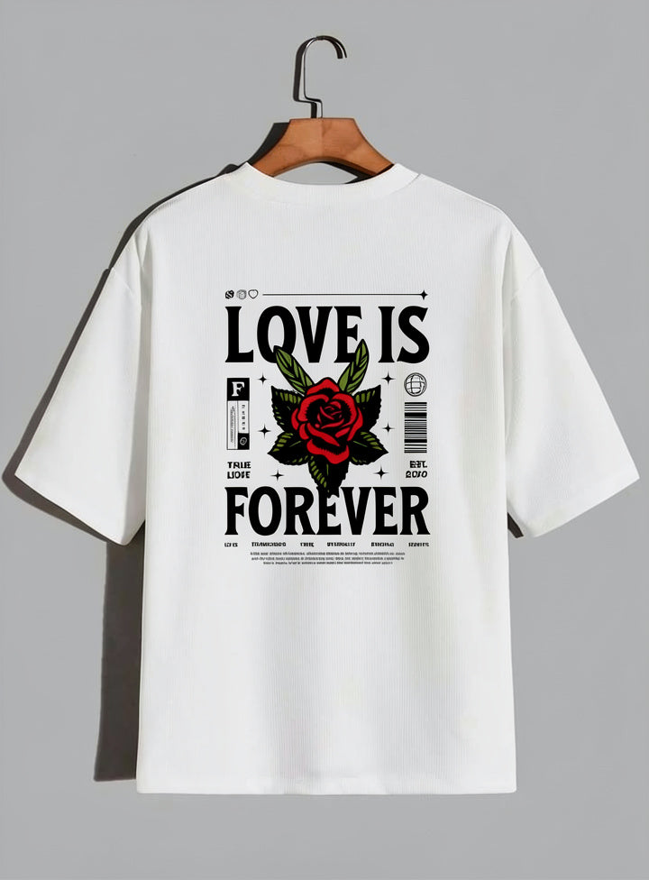 Love Is Forever – Rose Oversized Tee