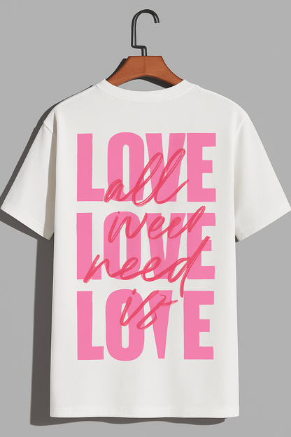 Love Loud Oversized tee