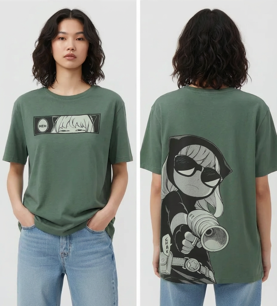 Cute Chaos Anya Oversized Tee