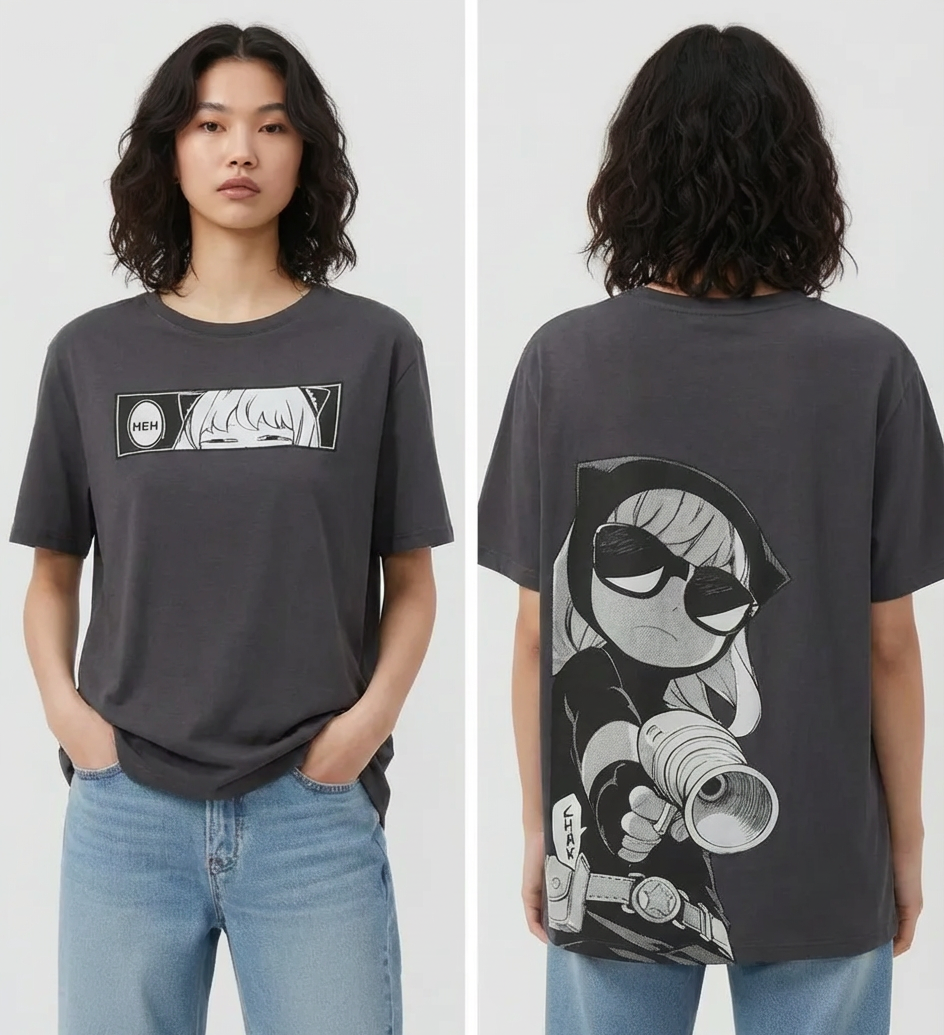 Cute Chaos Anya Oversized Tee