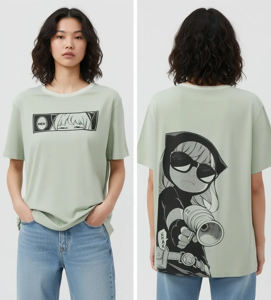 Cute Chaos Anya Oversized Tee