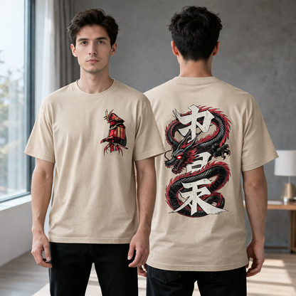 Dragon Code Oversized Tee