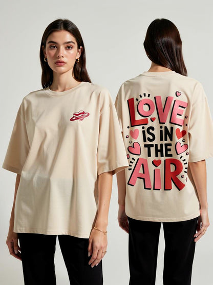 Love Is In The Air Oversized Tee