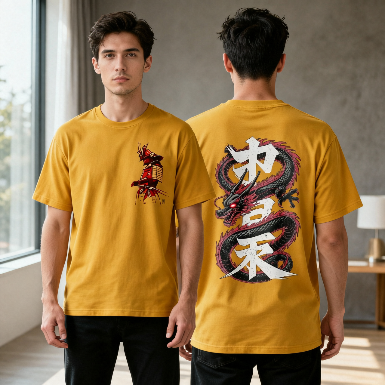 Dragon Code Oversized Tee