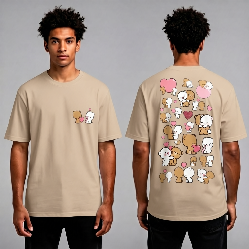 Teddy Love Oversized Tee