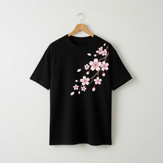 Sakura Bloom Oversized Tee