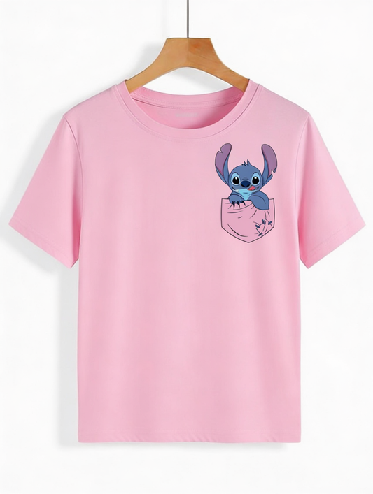 Stitch Mood Oversized Tee