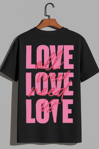 Love Loud Oversized tee