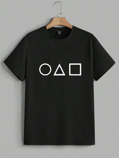 Squid Game Oversized Streetwear T-Shirt – Red Guard Edition