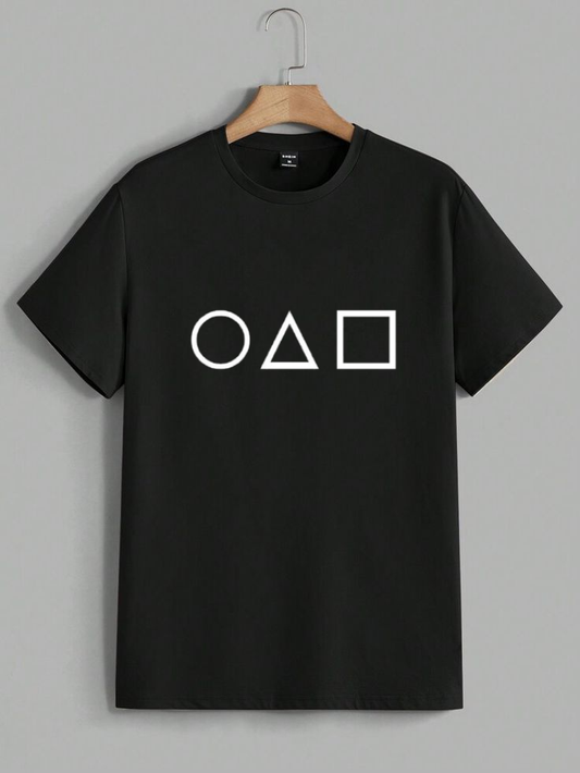 Squid Game Oversized Streetwear T-Shirt – Red Guard Edition